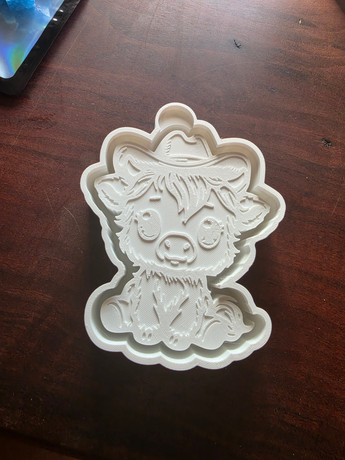 Little Highland Cowboy – Plastic Mold for Freshies